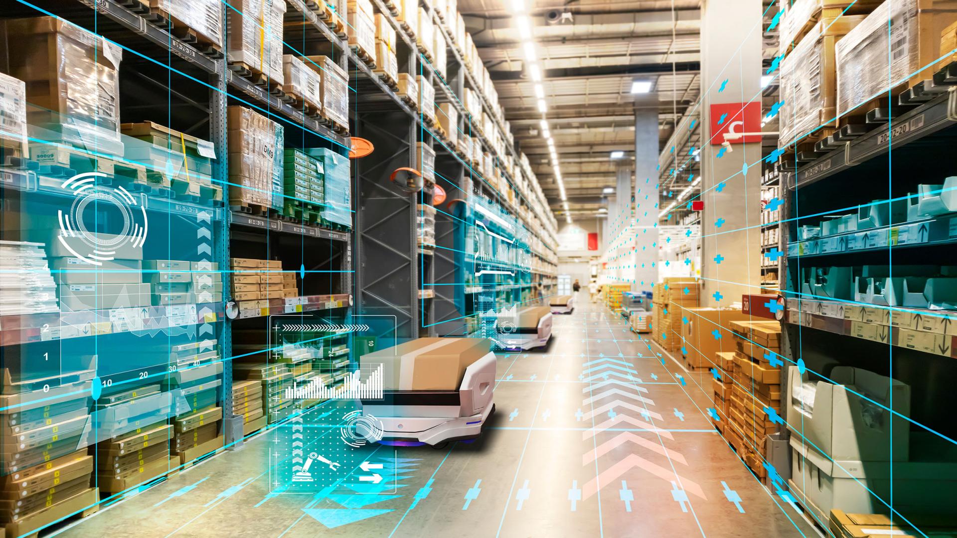 Warehouse management with automated robotics