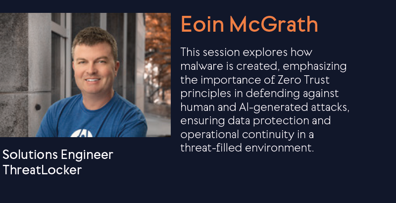 Cybersec keynote speaker Eoin McGrath