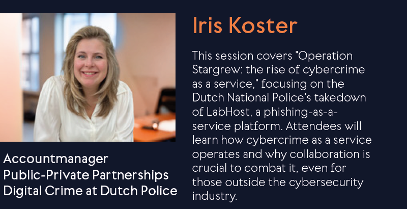 Cybersec keynote speaker Iris Koster